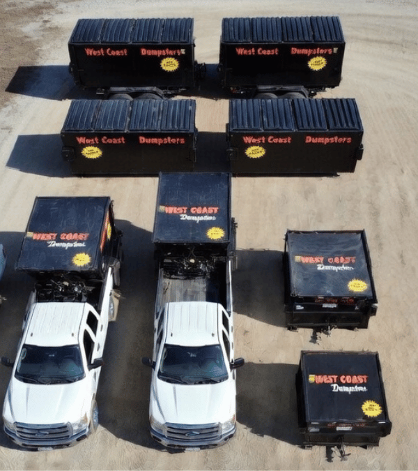 Sarasota dumpster rental prices chart 10 yard 12 yard 16 yard roll off